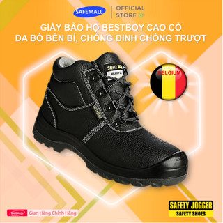  Giày bảo hộ lao động nam Safety Jogger Besboy cao cổ Bestrun thấp cổ giày công trình an toàn 