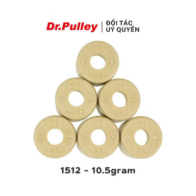 Bi côn hay bi nồi tròn Dr.Pulley mã 1512-10.5g cho xe Yamaha Mio, Nozza, Nouvo