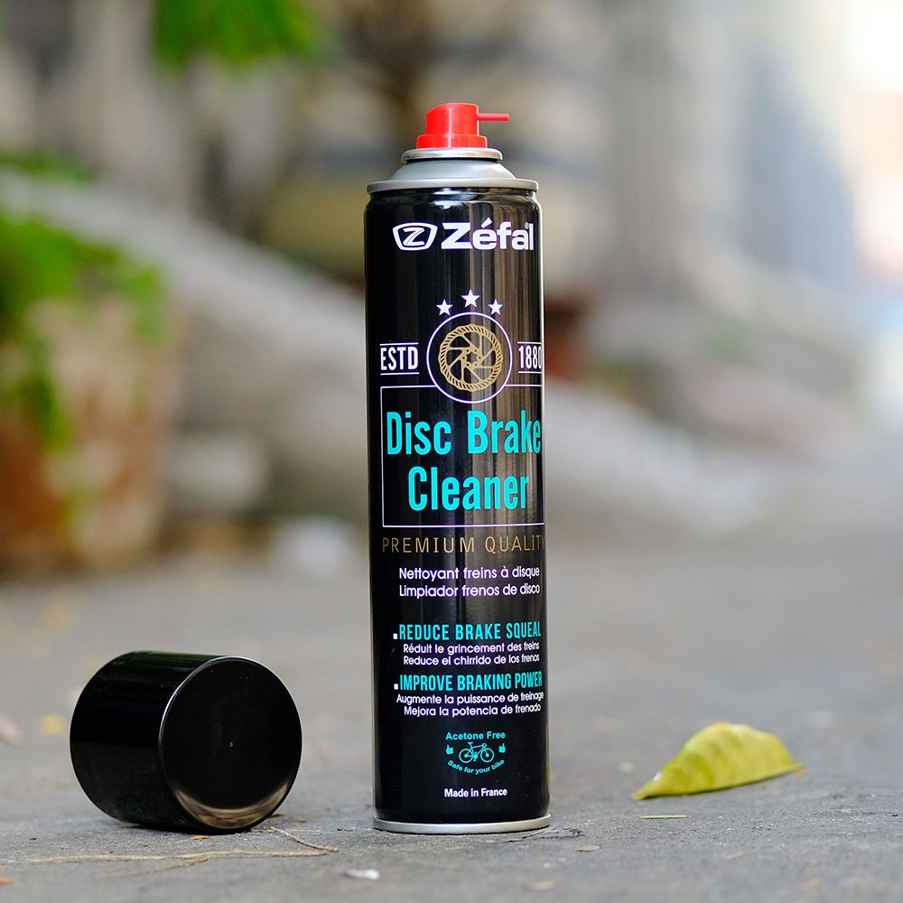 Vệ sinh bảo dưỡng thắng dĩa DISC BRAKE CLEANER 400ml - ZEFAL