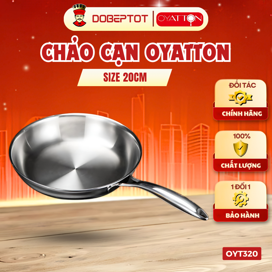 [OYT320] Chảo cạn OYATTON 20cm