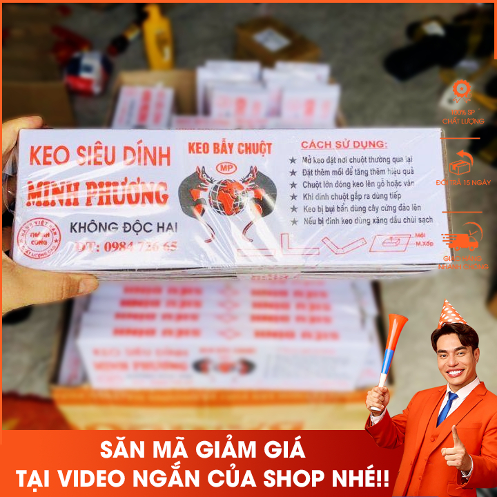 Siêu keo dính chuột đa năng