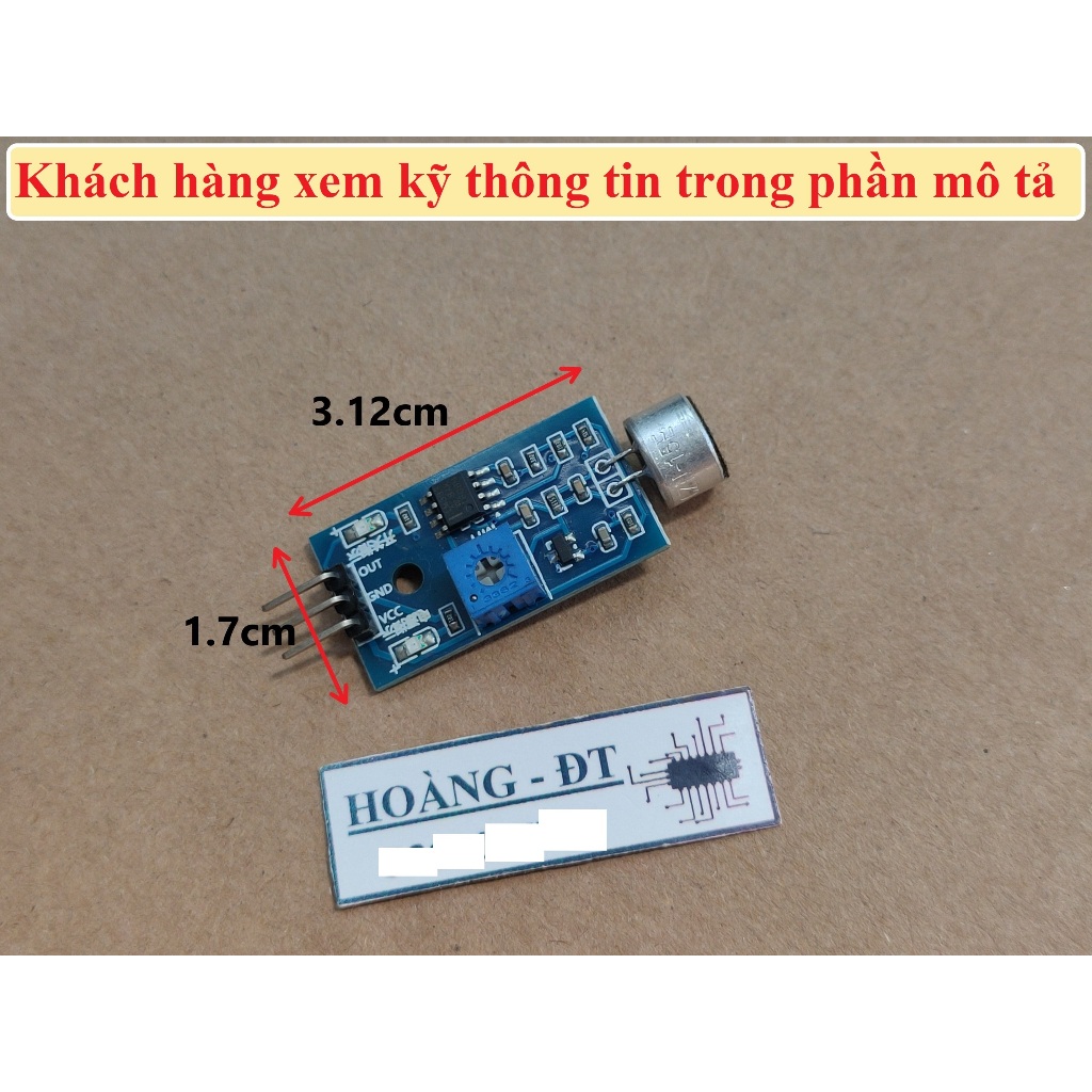 Module cảm biến âm thanh