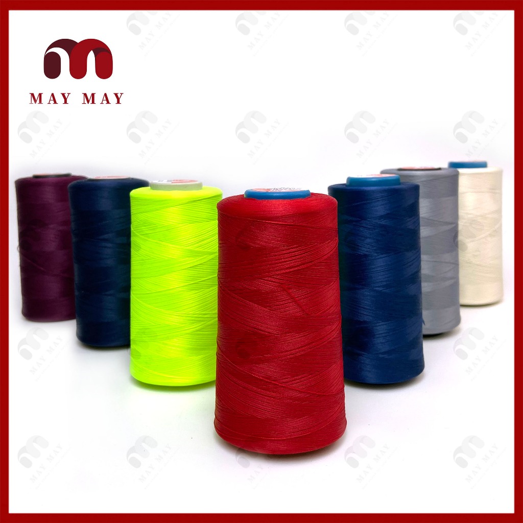 Chỉ tơ vắt sổ ống 5000M 150/1 - Chỉ vắt sổ Gitai