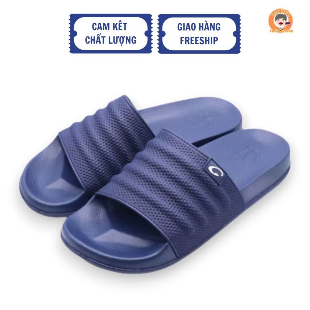 [Sale lẻ size] Dép quai ngang nam Thái Lan Gambol GM42200 màu xanh size 42,43 làm từ phylon siêu nhẹ