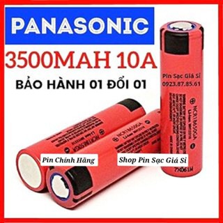 Pin 18650 Panasonic 3500mah Chính Hãng