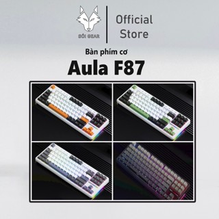 [HỎA TỐC HN - HCM] Bàn Phím Cơ Aula F87 | Led RGB | Không dây 3 Modes | Mạch xuôi Hotswap 5 Pin