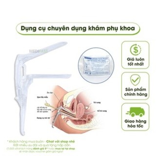 Mỏ Vịt Nhựa Khám Sản Phụ Khoa Medi Life