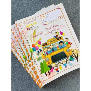 Vở luyện chữ có mẫu sẵn