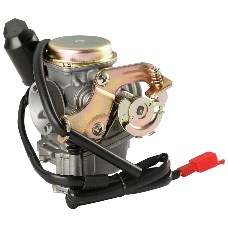 Bộ chế hoà khí xe ga 50cc - Bình xăng con xe ga học sinh Giorno, Scoopy...