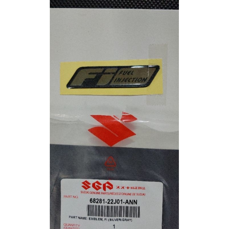 Tem Fi dán đầu đèn xe Satria Fi,Raider Fi