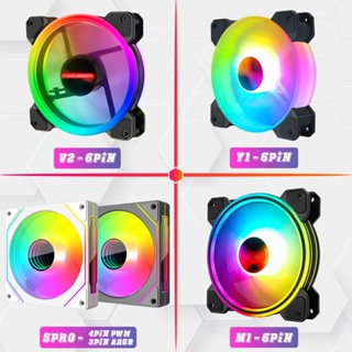 [FAN RGB] Quạt LED Tản Nhiệt Case, Fan Coolmoon, HUB Remote Chỉnh Hiệu Ứng, Tặng Kèm Ốc & Phụ Kiện LED RGB
