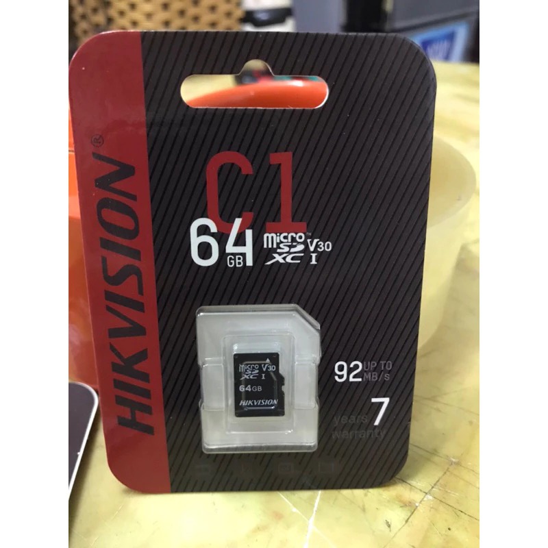 Thẻ nhớ Micro SD Hikvision 64GB. BẢO HÀNH 5 NĂM