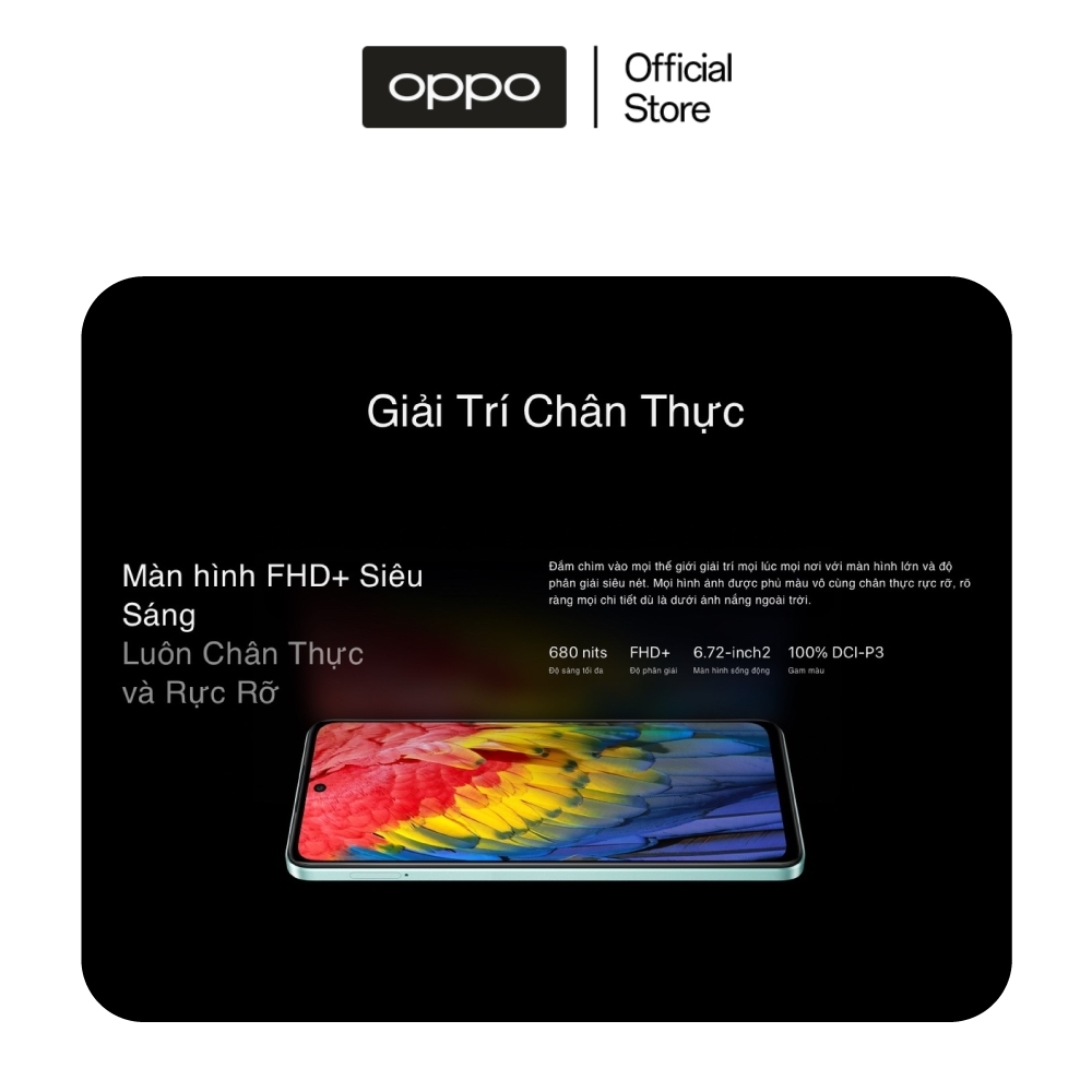 Điện thoại thông minh OPPO A58 MỚI RAM 8GB + ROM 256GB l 33W SUPERVOOC l 5000mAH l 6.72 FHD+ H | BigBuy360 - bigbuy360.vn