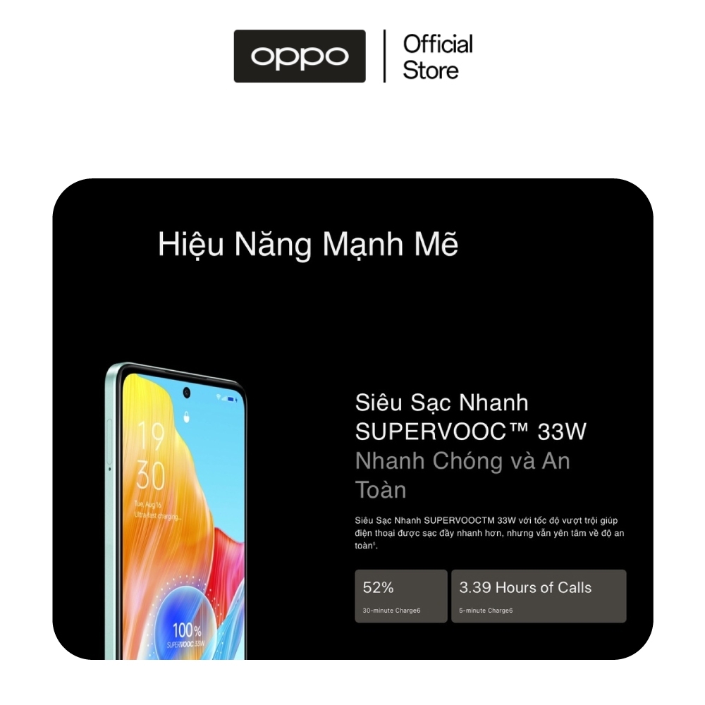 Điện thoại thông minh OPPO A58 MỚI RAM 8GB + ROM 256GB l 33W SUPERVOOC l 5000mAH l 6.72 FHD+ H | BigBuy360 - bigbuy360.vn