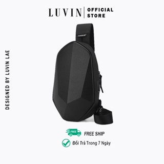 Balo Form Cứng Đeo Chéo, Thiết Kế Tiện Dụng Chứa Nhiều Đồ, Hàng Nhập Đầy Đủ Tag [NEW]
