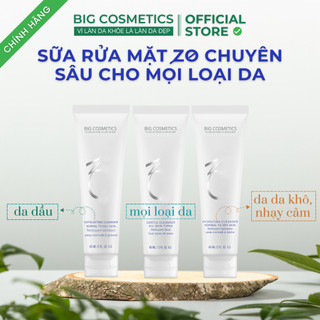   Mini Size  Sữa Rửa Mặt EXFOLIATING  da dầu  & GENTLE  mọi loại da  & HYDRATING  da khô  & BALANCING 60ml 