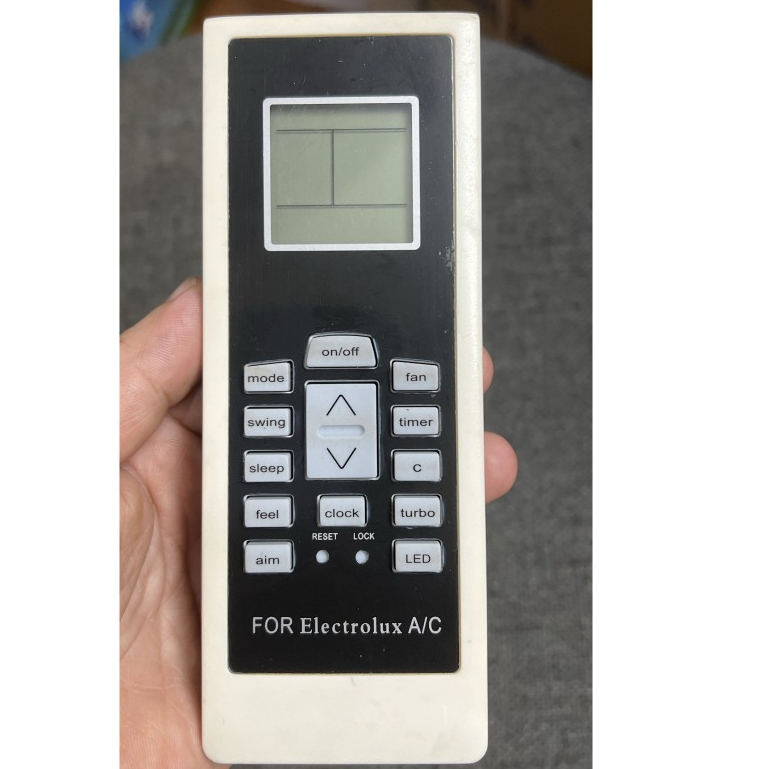 Remote Máy Lạnh Electrolux Model Màu Đen - ĐIỀU KHIỂN ĐIỀU HÒA Eletrolux loại tốt