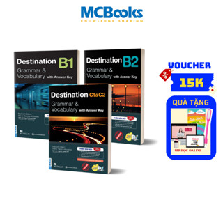 Sách Destination Grammar & Vocabulary B1, B2, C1&C2 (Lẻ/ Combo)