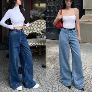 Quần Suông Loe Ống Rộng Chất Mỏng Mềm Nhẹ Sofm Wear