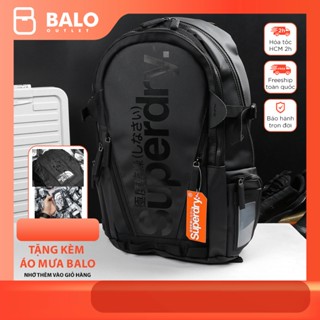 Balo Laptop Superdry Nam Nữ Chống Sốc Chống Nước Xuất Xịn Bảo Hành Trọn Đời Khóa Kéo Đường May Phụ Liệu Công Ty