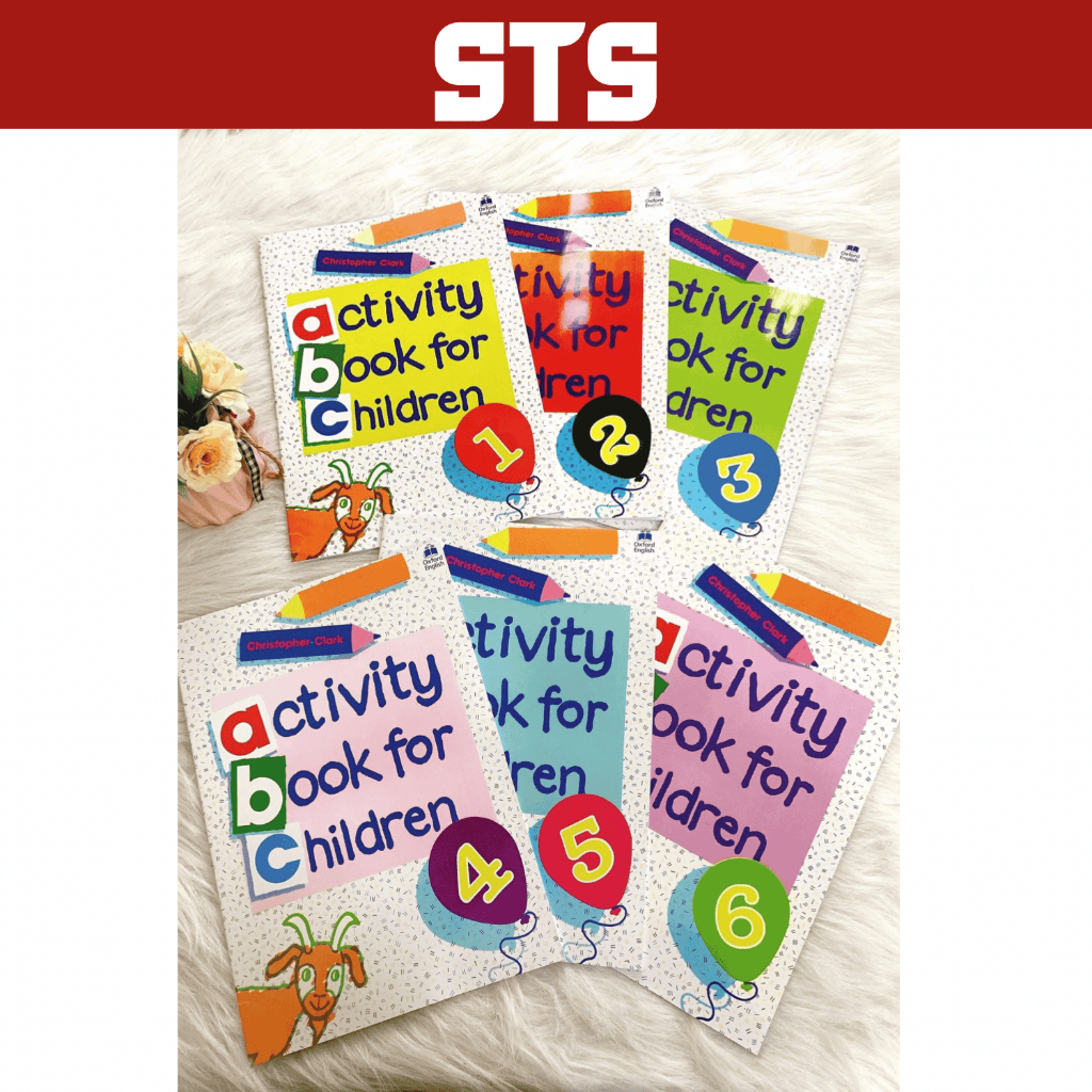 Sách - Activity book for Children - bộ 6 cuốn