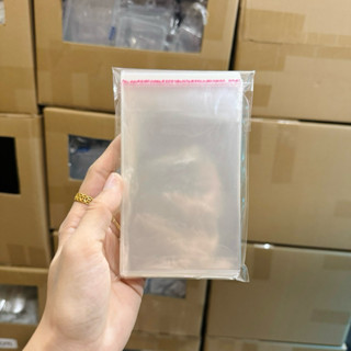 (100cái) Túi bóng kính, túi nilon OPP trong suốt, túi dán miệng keo dính bền chặt Duy Linh Shop...