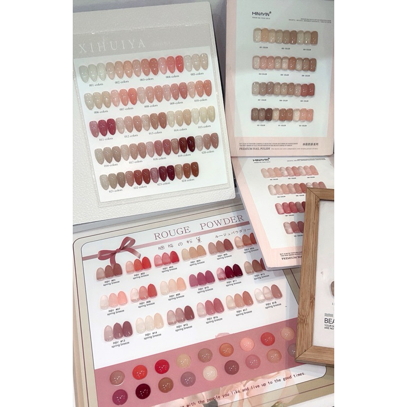 nailbox màu thạch tự chọn màu