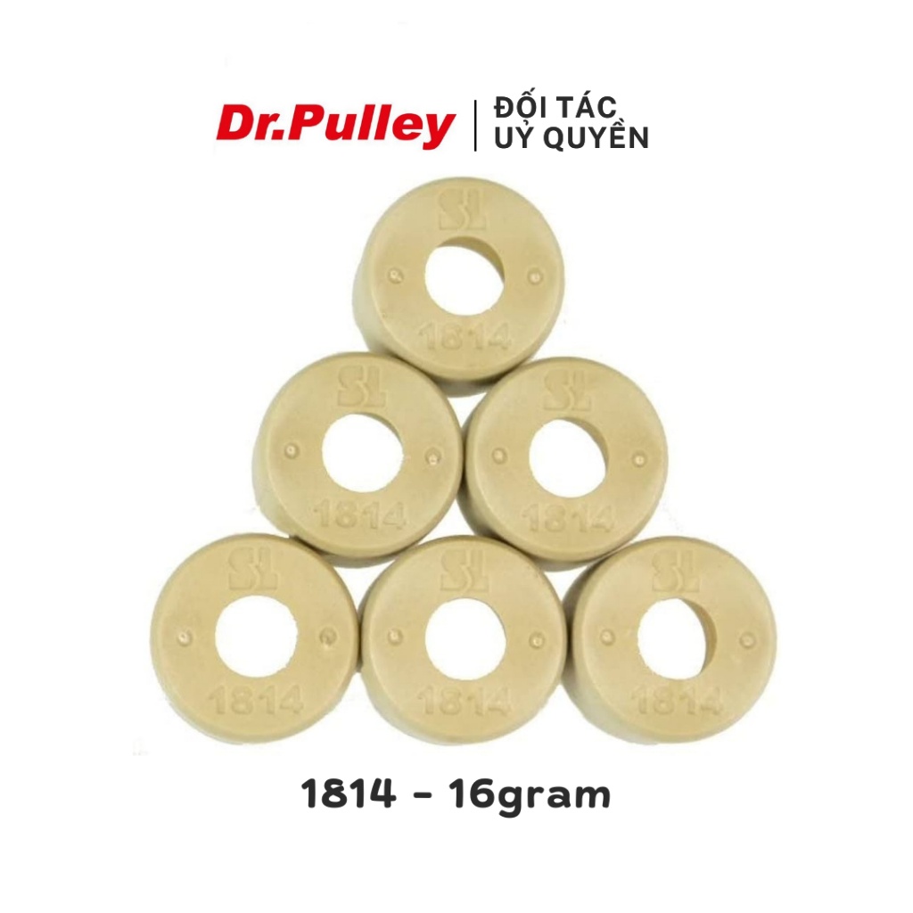 Bi côn hay bi nồi tròn Dr.Pulley mã 1814-16g cho xe Honda LEAD, SCR 110