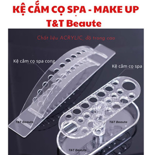  Kệ Cắm Cọ Dành Cho Spa Hộp Đựng Cọ Chổi và Đồ Trang Điểm Makeup Cao Cấp 