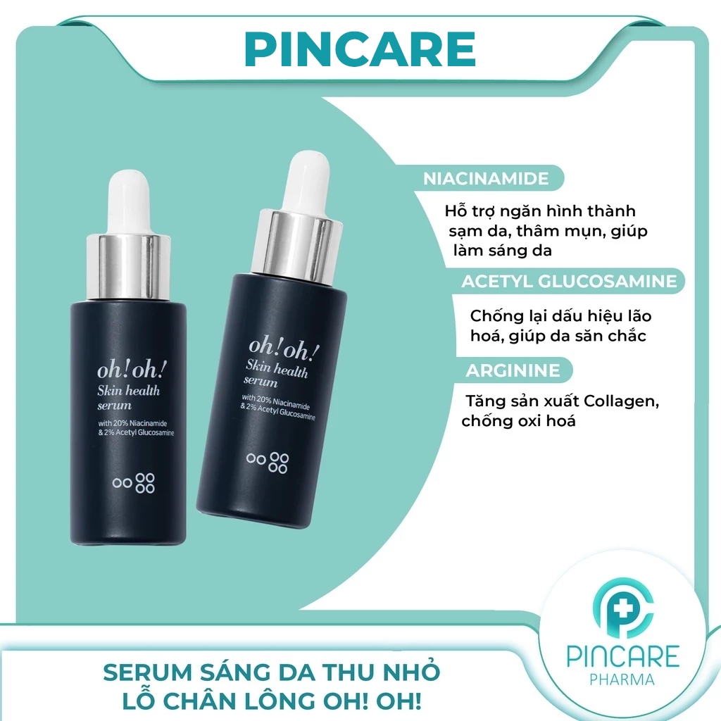 Serum Niacinamide 20% Oh Oh Skin Health -PINCARE Health & Beauty