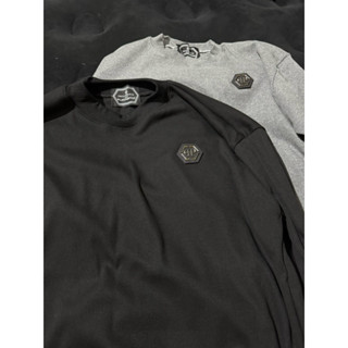 Áo len philip logo sắt nhỏ trơn sale