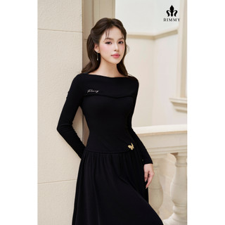  Edana Dress Váy đầm công sở thiết kế thanh lịch chất vải thun cotton không bai nhão Thời Trang Thiết Kế Rimmy 
