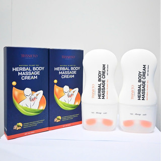 (Tặng Quà) Kem Massage Thanh Lăn Massage Cổ Vai Gáy Herbal Body Massage Cream Thanh Tô