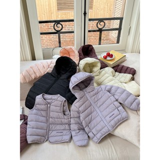 ( sẵn 120 ) Áo khoác phao lông vũ siêu nhẹ hãng Ambbkids cho bé trai và bé gái ( không bao gồm áo ghile trong )
