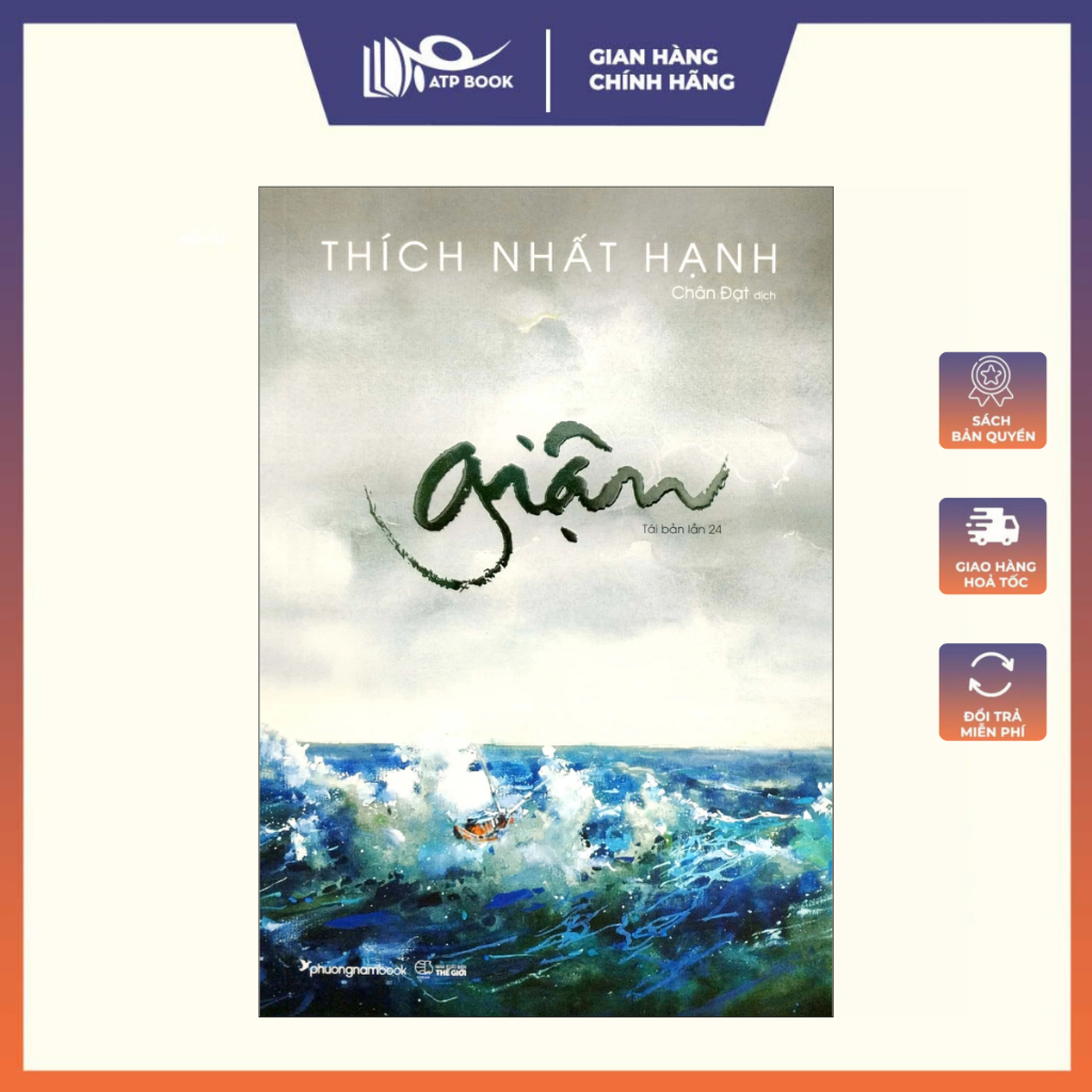Sách - Giận - Thích Nhất Hạnh (Tái Bản)