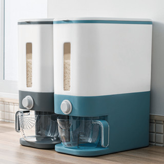 Thùng Đựng Gạo Thông Minh 12 Kg Kèm Cốc Đong Tiện Lợi