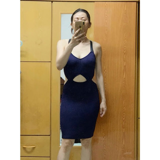 🌺🌼🌸Đầm body 2 dây khoét eo vnxk