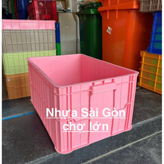  Sóng nhựa bít 3T1 màu Hồng  61*41*31 cm  