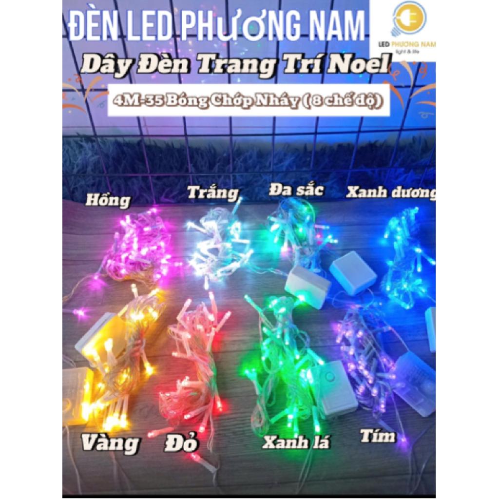 [COMBO 2 ] DÂY ĐÈN LED CHỚP 3m5 - 30 bong TRANG TRÍ NOEL