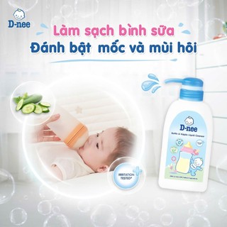Nước rửa bình Dnee dạng chai 500ml (tem Đại Thịnh)