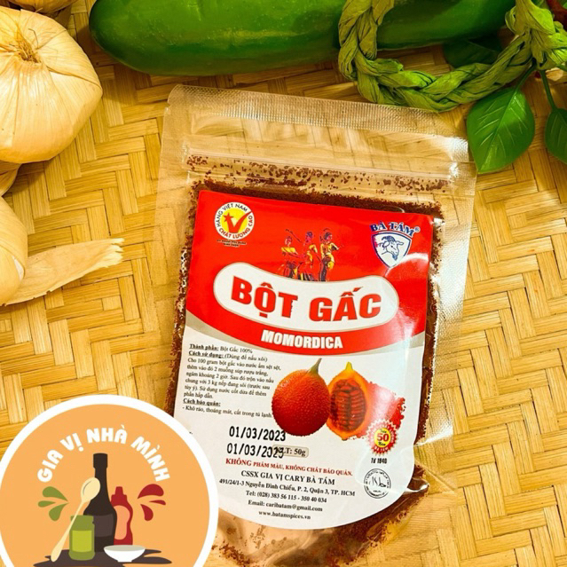 BỘT GẤC HIỆU BÀ TÁM - GÓI 50GR