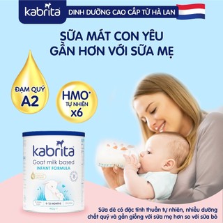 [Date 03/2025] Sữa dê Kabrita số 1 cho trẻ - Lon 400g