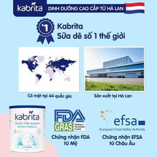 [Date 03/2025] Sữa dê Kabrita số 1 cho trẻ - Lon 400g