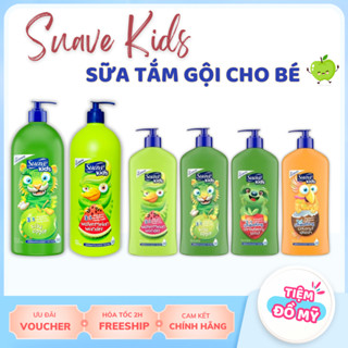  Sữa Tắm Gội Suave Kids Cho Bé 3 Trong 1 Hương Trái Cây 