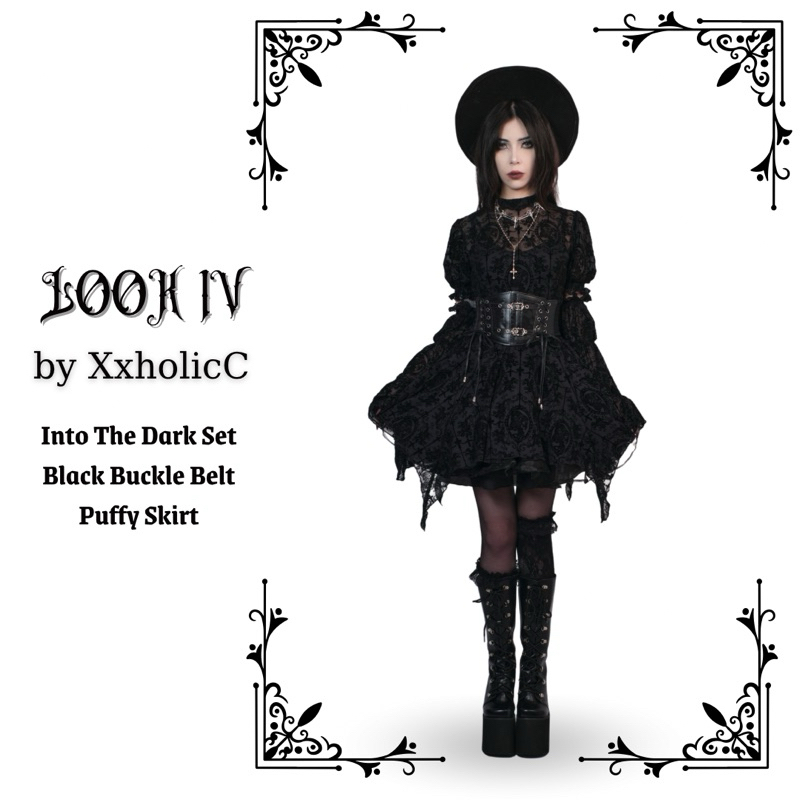 [ XxholicC ] - Đầm Thiết Kế Into The Dark