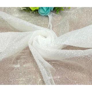 Vải xốp kim tuyến hạt kim tuyến lấp lánh tạo hiệu ứng đẹp cho váy xinh