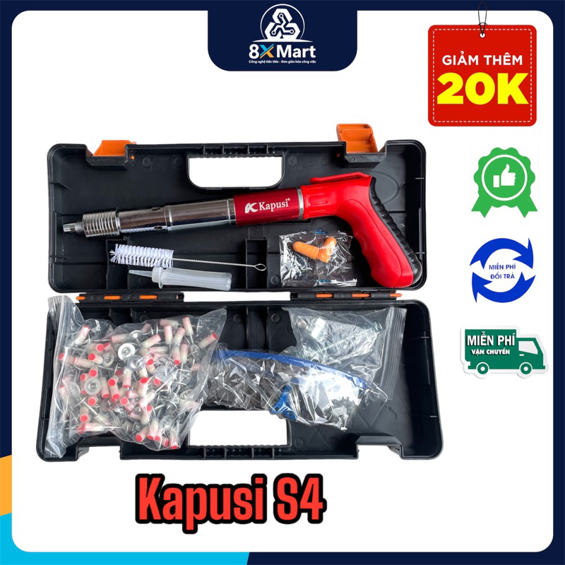 Máy Bắn Đinh ( Kpusi S4 - loại xịn ) Dụng cụ Tiện lợi - Dễ sử dụng - An toàn