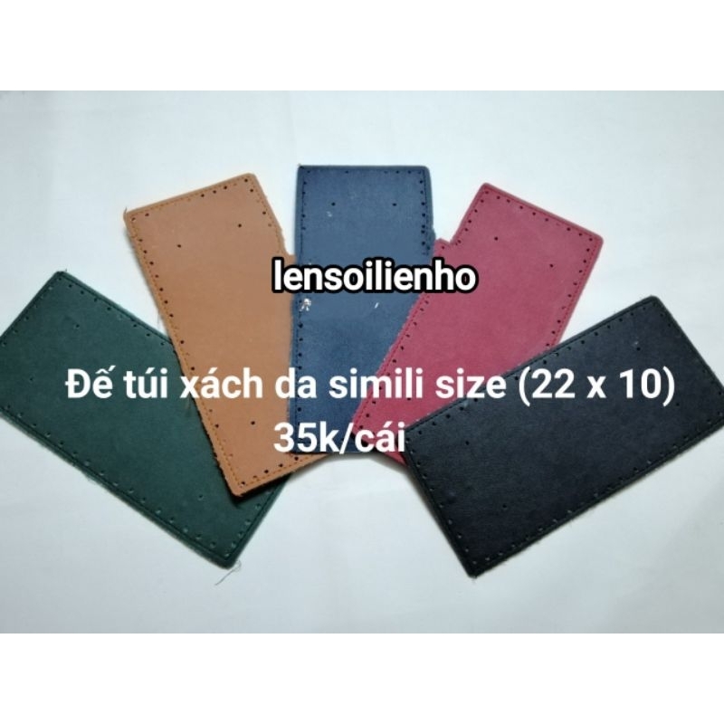 Đế túi xách simili size 22cm