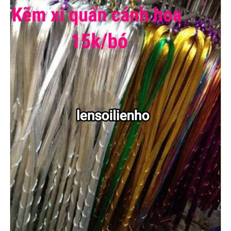 Kẽm xi làm hoa size 24