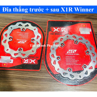 Đĩa thắng X1R gắn xe Winner Trước + Sau Chính hãng (Mã SP B6/B7 )
